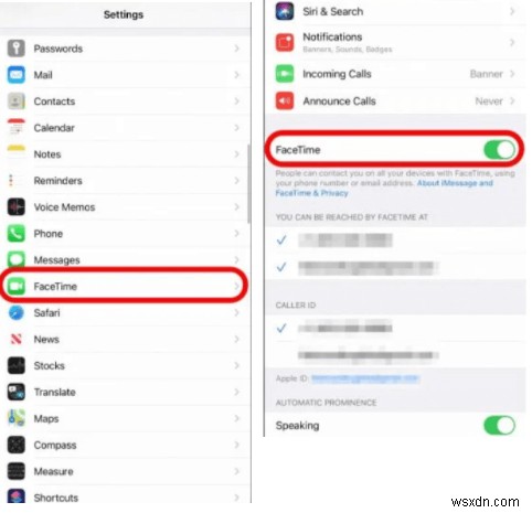 FaceTime이 작동하지 않거나 iOS 15에서 계속 멈춤:해결됨