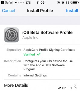 iOS 베타 버전용 베타 프로그램에 기기를 등록하는 방법