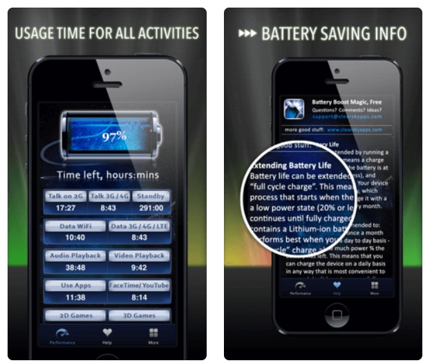 최고의 9가지 iPhone 배터리 부스터 및 세이버 앱:탭 한 번으로 배터리 수명 연장!