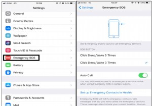 iPhone의 긴급 SOS:정의 및 사용 방법