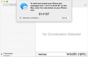 Mac에서 iPhone 문자 메시지를 보내고 받는 방법