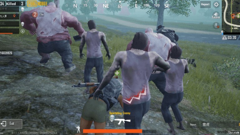 PUBG 좀비 모드에서 치킨 디너 득점 팁