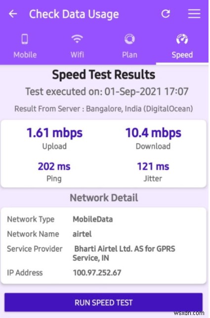 데이터 모니터 도구로 Wi-Fi 사용을 관리하는 방법