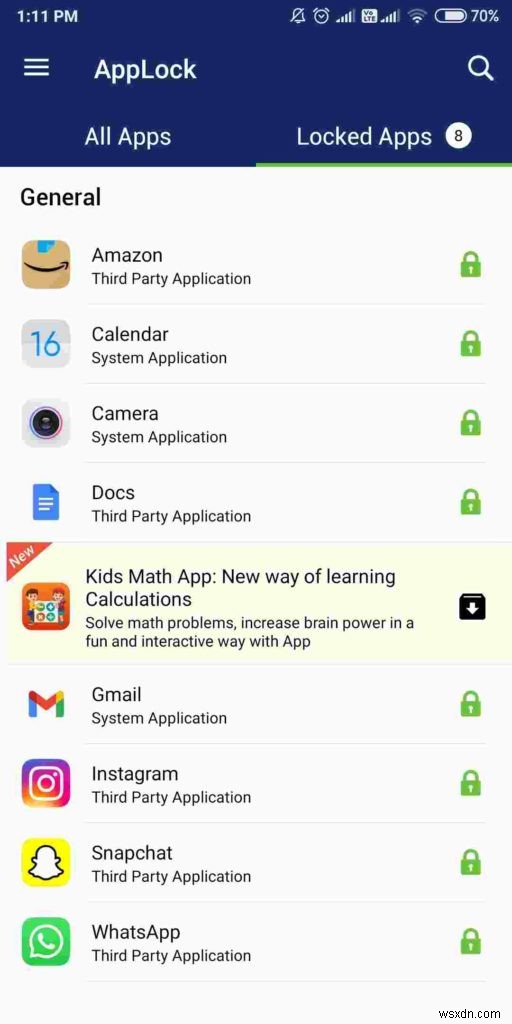 AppLock으로 Android에서 앱 보호