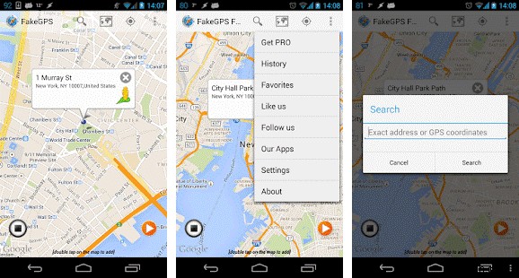 안드로이드 장치에서 가장 가짜 GPS 위치 앱 6개