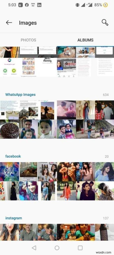 삭제된 Instagram 사진을 복구하는 방법