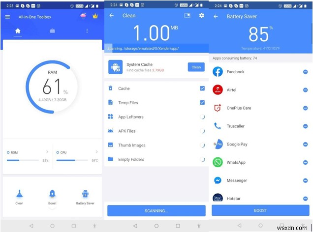[2022]속도 향상 및 성능 향상을 위한 최고의 무료 Android 클리너 앱 15개