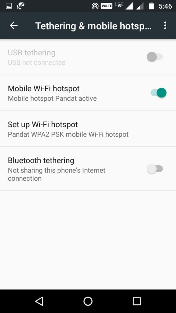 Android 휴대전화를 Wi-Fi 핫스팟으로 전환