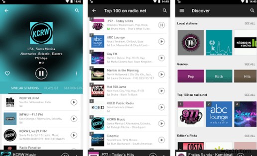 온라인 무료 음악 스트리밍을 위한 2022년 Android용 최고의 라디오 앱 10개
