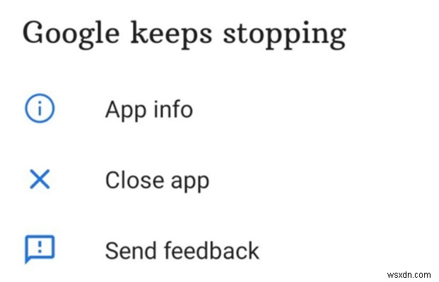 Android 휴대전화에서 Google 앱 충돌 문제를 해결하는 방법