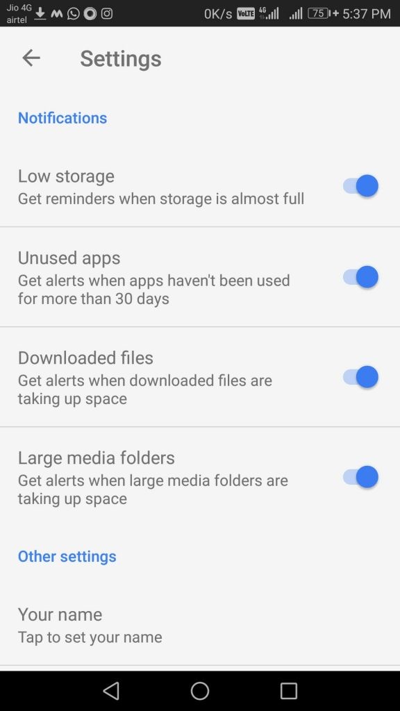 Files Go:AirDrop에 대한 Android의 답변