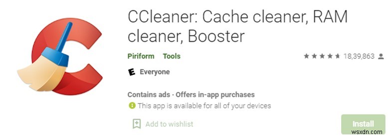 안드로이드용 CCleaner 검토:휴대폰 수리