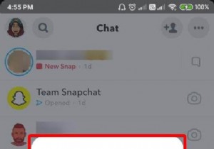 Snapchat에서 채팅을 잠그는 방법은 무엇입니까?