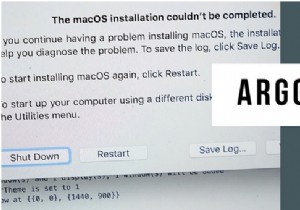  MacOS 설치를 완료할 수 없습니다  오류 및 해결 방법