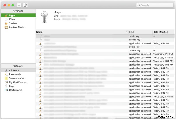  Accountsd wants to use the login keychain  경고 해결 방법