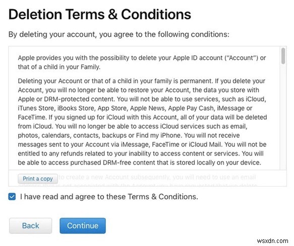 Apple ID 계정을 영구적으로 삭제하는 방법