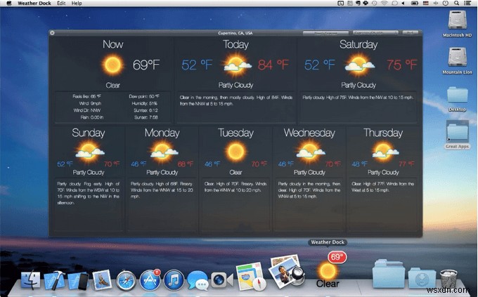 2022년 최고의 Mac용 날씨 앱 7개(무료 및 유료)