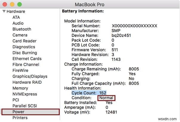 MacBook에서 배터리 상태를 확인하는 방법