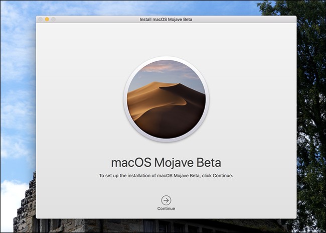 MacOS Mojave 베타를 바로 사용하는 방법