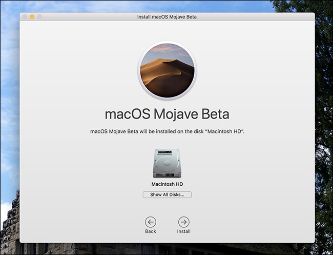 MacOS Mojave 베타를 바로 사용하는 방법