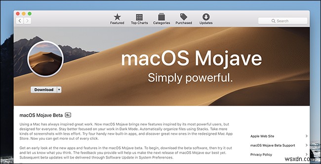 MacOS Mojave 베타를 바로 사용하는 방법