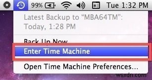 Time Machine으로 Mac을 복원하는 방법