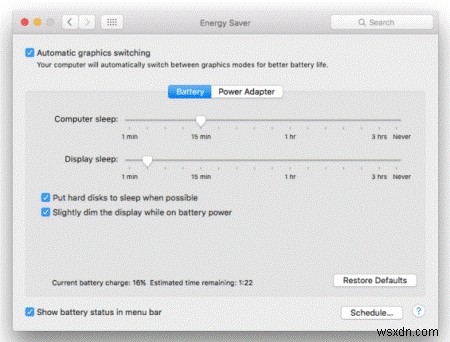 MacBook의 배터리 수명을 개선하기 위한 7가지 빠른 팁