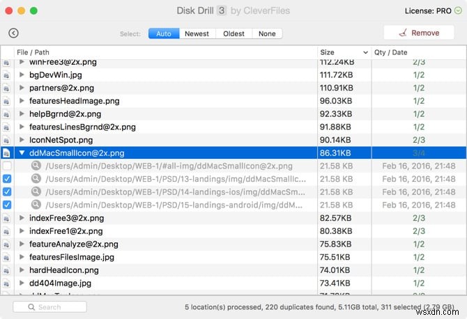 중복 파일을 제거하기 위한 Mac용 최고의 10가지 중복 파일 찾기
