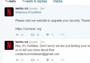 OurMine on Feet Again:Netflix의 Twitter 계정 해킹!
