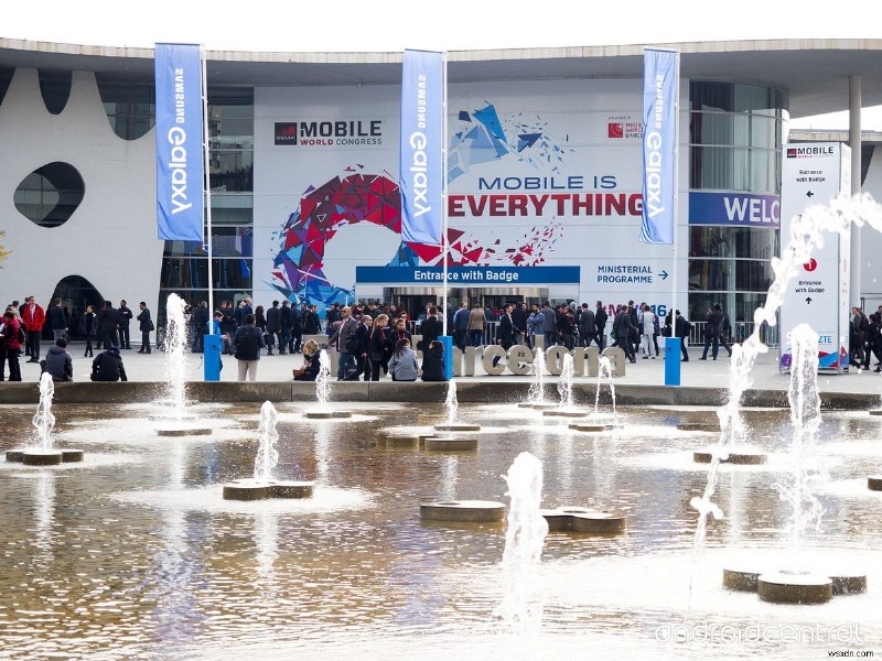 바르셀로나에서 열린 Mobile World Congress 2017의 간략한 투어