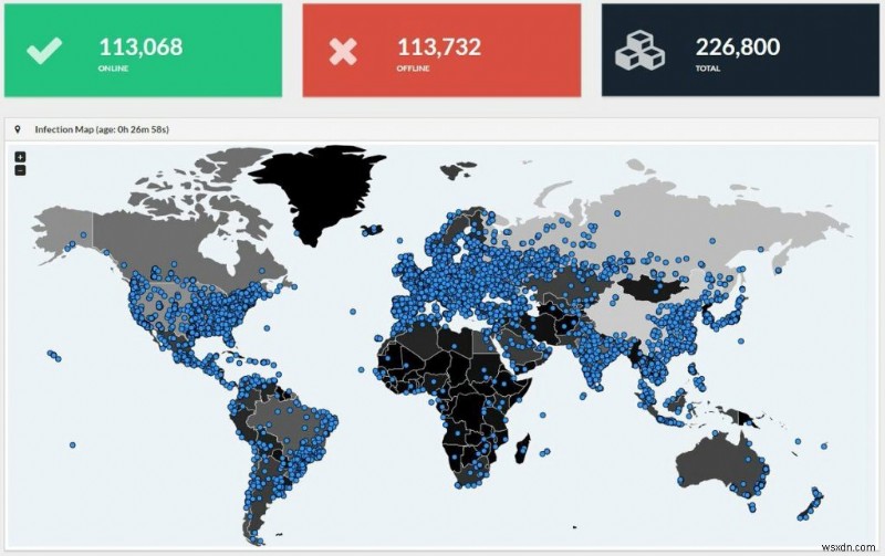 안녕하세요!  WannaCry  랜섬웨어 공격에 대비하세요