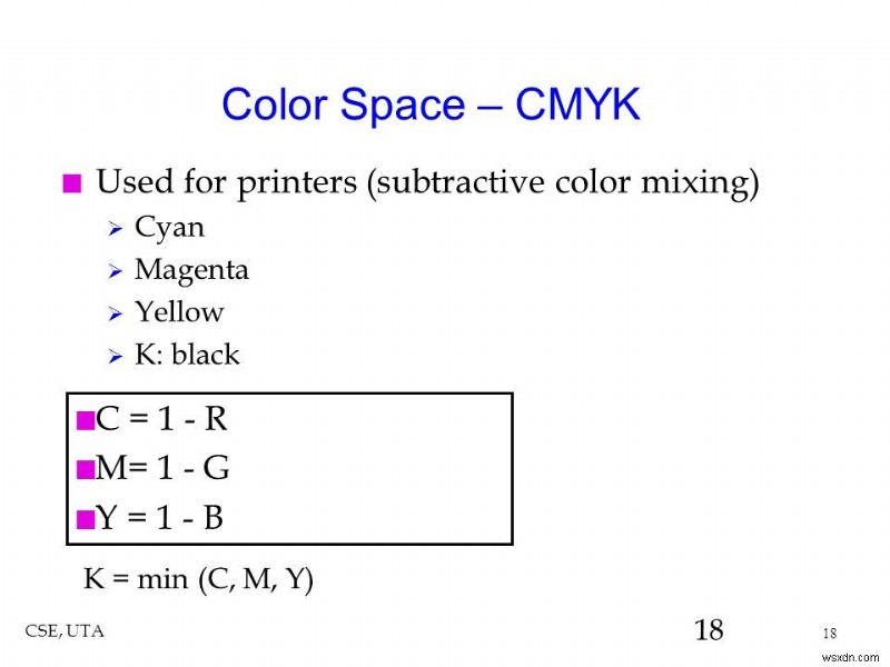 Press Stop:인쇄물에 사용되는 CMYK