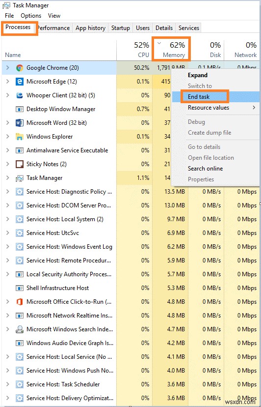 Windows 10에서  컴퓨터의 메모리가 부족합니다  문제를 해결하는 방법은 무엇입니까?