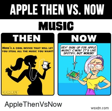 Apple이 Microsoft로 바뀌고 있습니까?