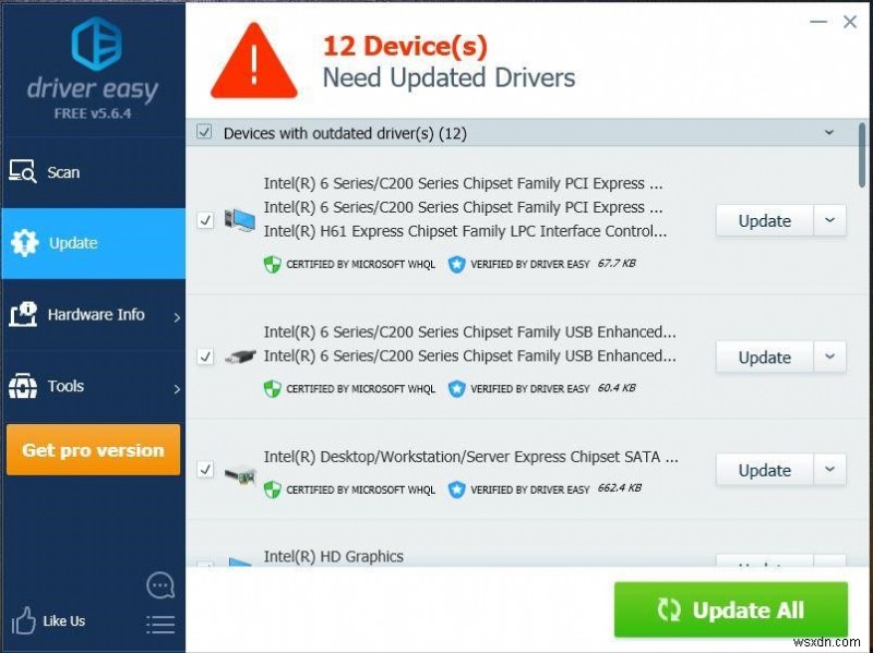 Driver Easy로 시스템 생산성 향상