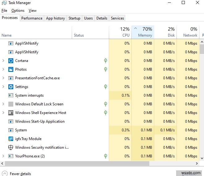 Windows 10, 8, 7 PC에서 RAM을 확보하는 방법