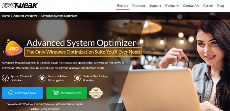 Advanced System Optimizer 검토(2022):좋은 PC 청소 소프트웨어인가요?