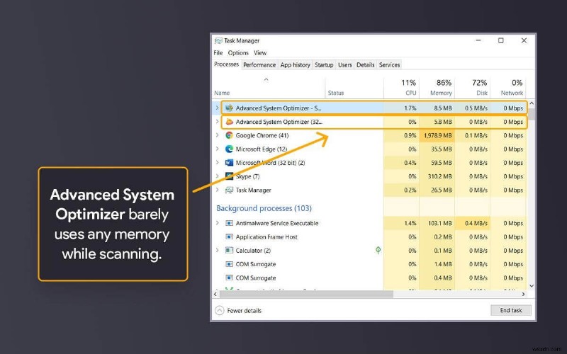 Advanced System Optimizer 검토(2022):좋은 PC 청소 소프트웨어인가요?