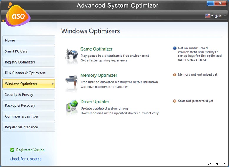 Advanced System Optimizer 검토(2022):좋은 PC 청소 소프트웨어인가요?