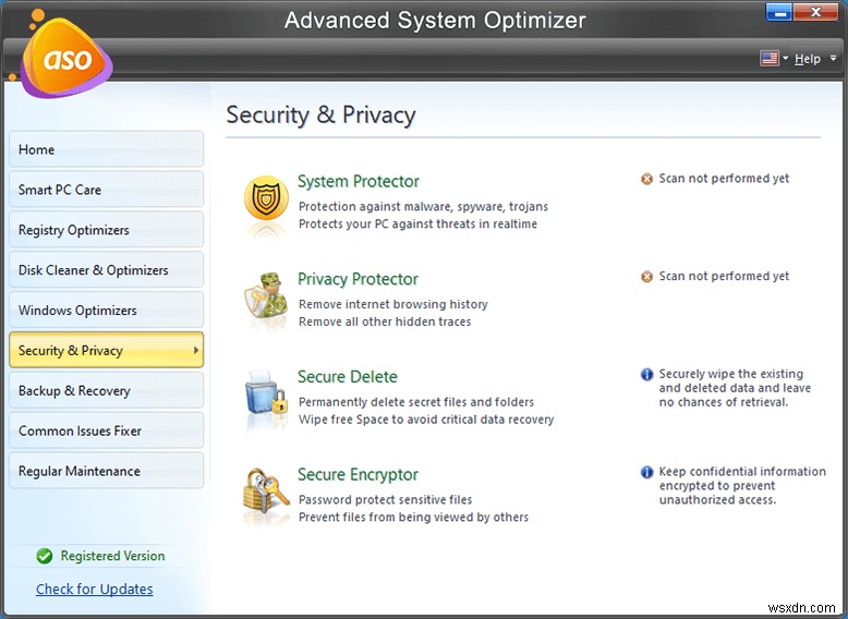 Advanced System Optimizer 검토(2022):좋은 PC 청소 소프트웨어인가요?