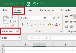 Microsoft Excel에서 클립보드를 지우는 방법
