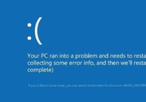 Windows 10에서 Whea 수정할 수 없는 오류(중지 코드:0x0000124)를 수정하는 주요 방법