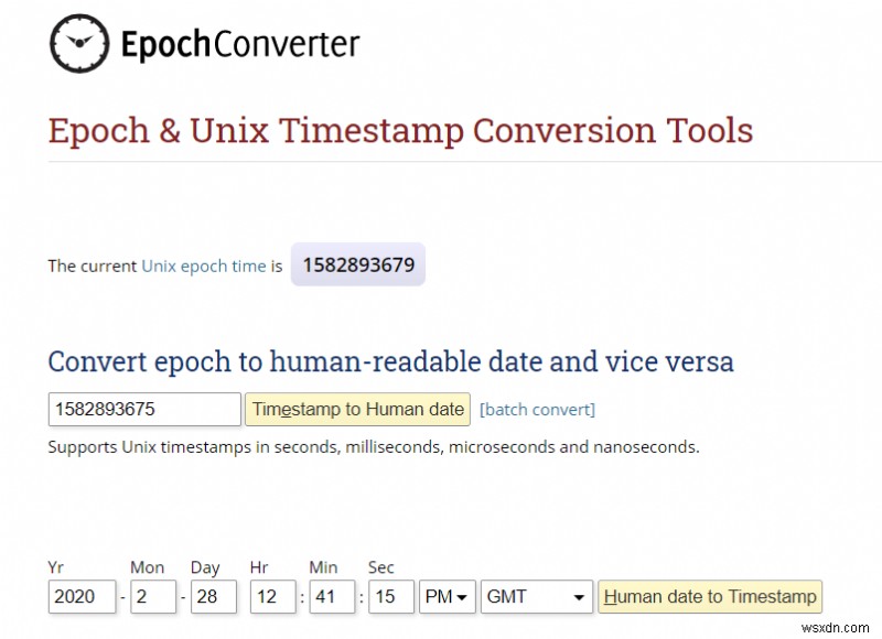 Unix Epoch 타임스탬프란 무엇이며 Epoch 시간을 날짜로 변환하는 방법은 무엇입니까?