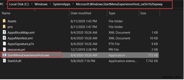 Windows 10의 StartMenuExperienceHost.exe는 무엇이며 비활성화하는 방법은 무엇입니까?