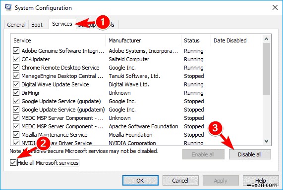 Windows 10에서 TiWorker.exe 높은 디스크 사용량 문제를 해결하는 방법