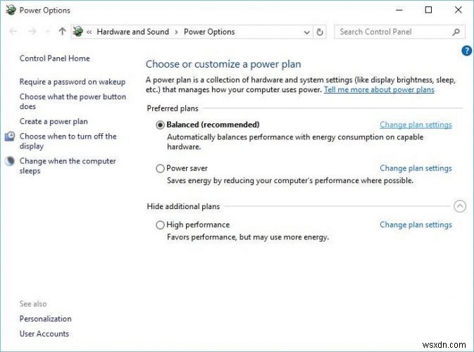 Windows 10에서 내부 전원 오류를 수정하는 방법