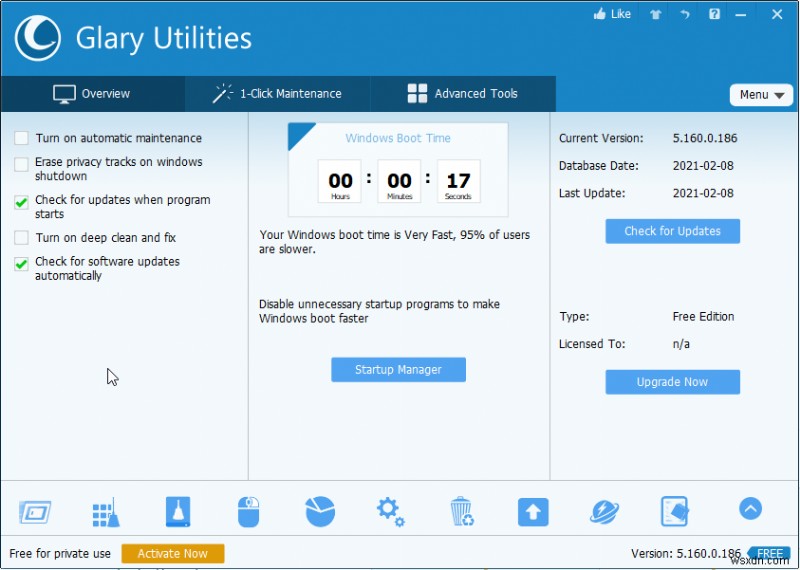 Glary Utilities 5 검토 – PC 문제를 해결하는 도구