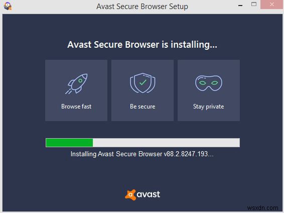 Avast 보안 브라우저 검토:브라우징 활동 보안