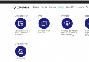 Windows 10에서 XP-Pen 드라이버 다운로드 및 설치 방법