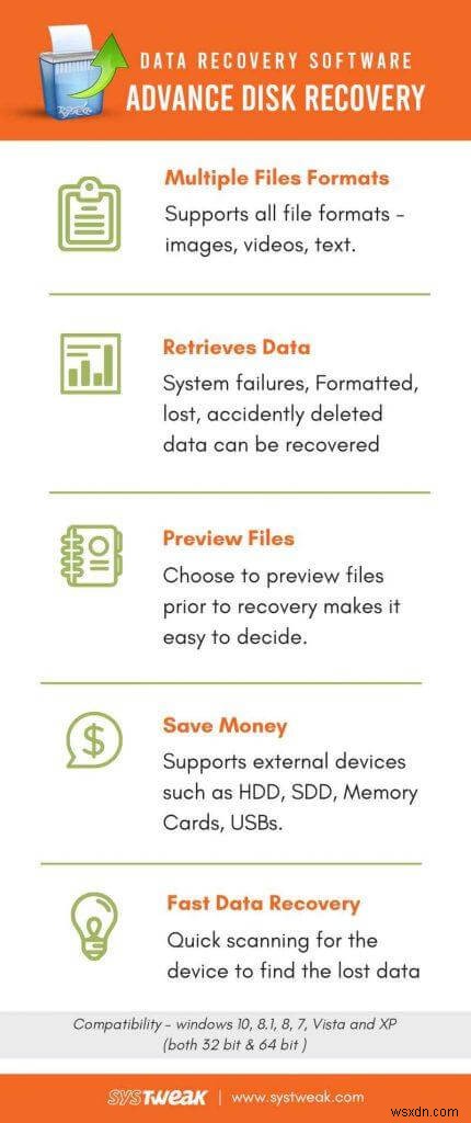 Stellar Data Recovery Review 2022:기능, 장점, 단점, 가격 및 사용자 리뷰